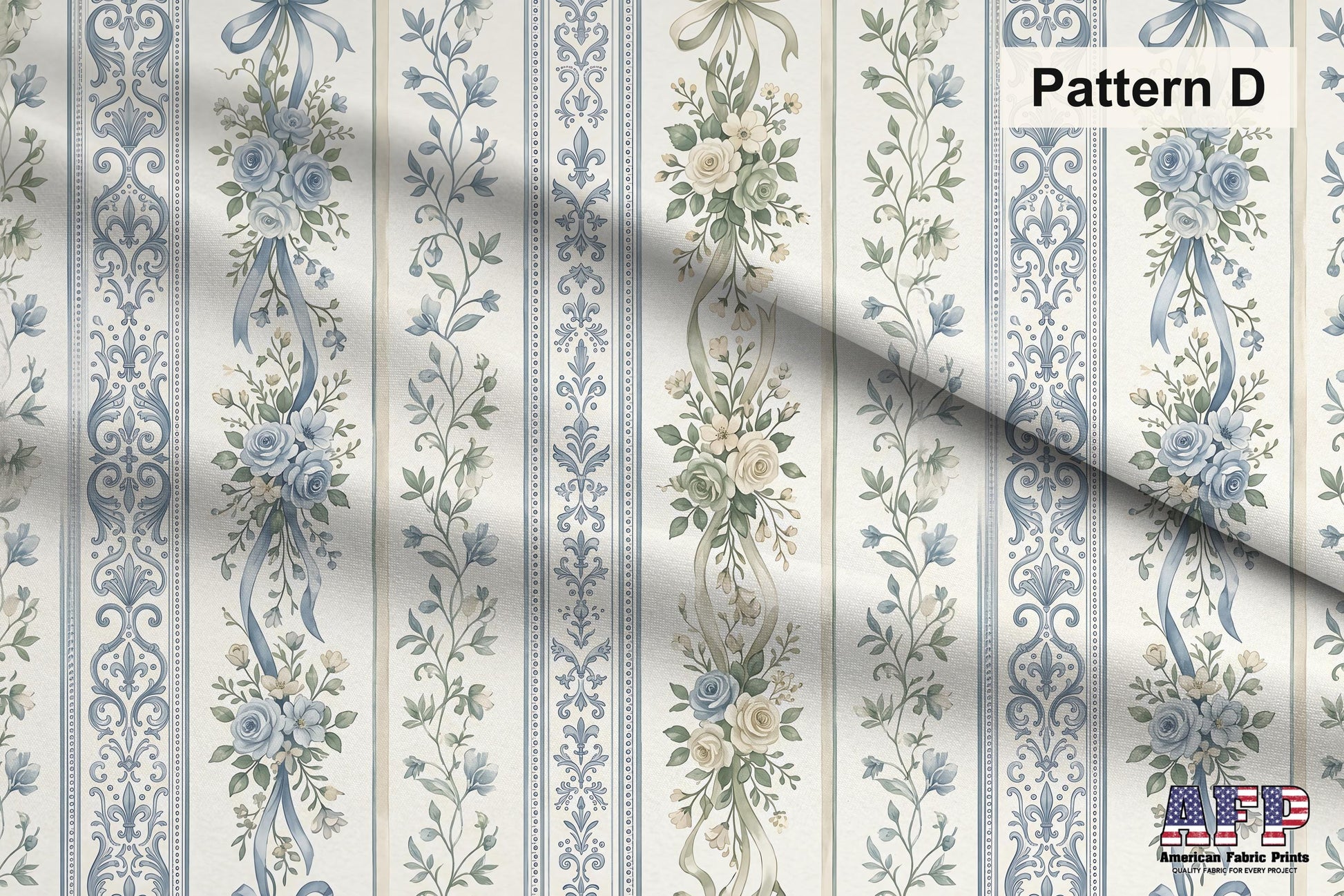 Blue Cottage Fabric Bundle Set - Shop now at American Fabric Prints