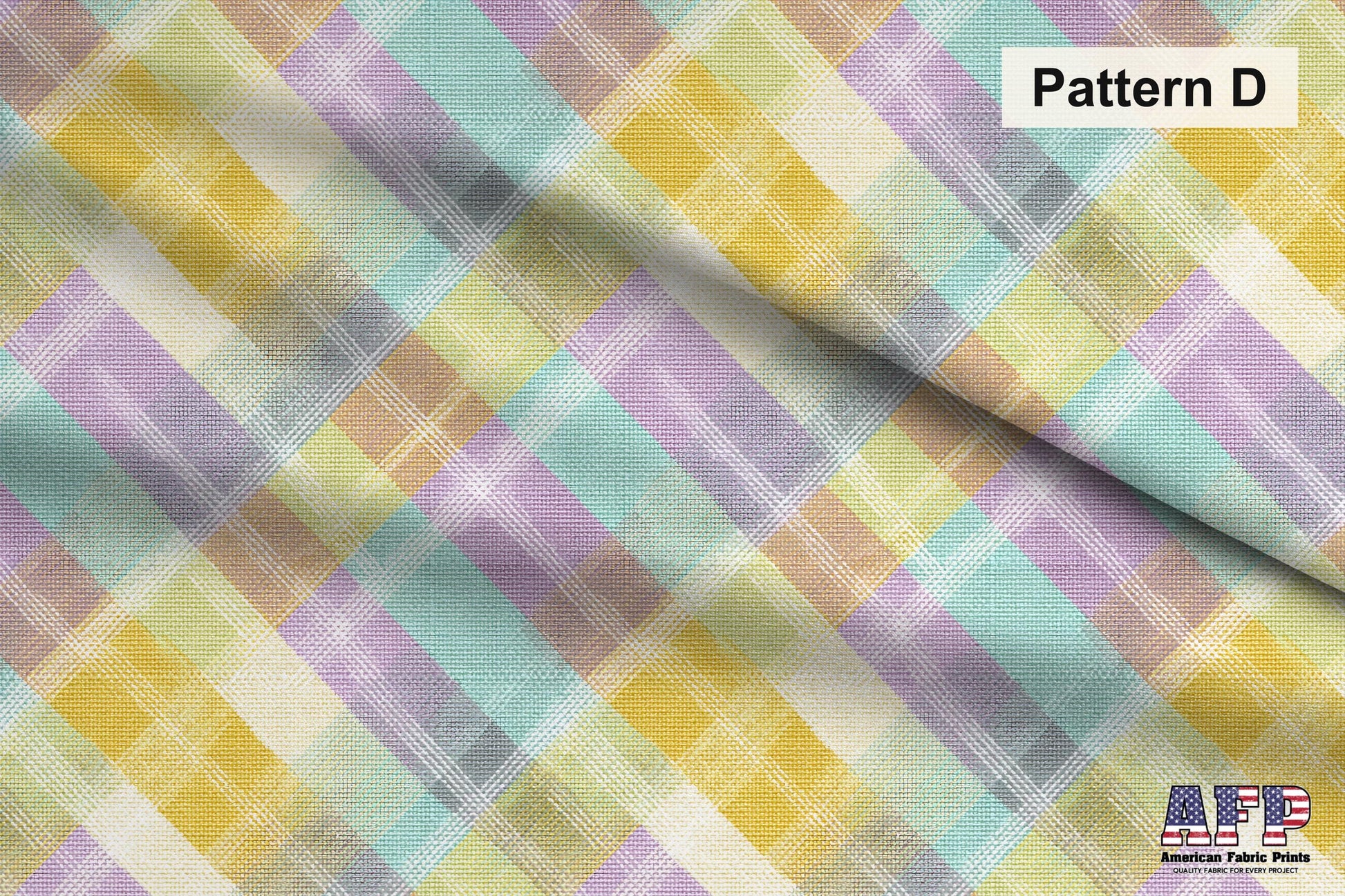 Pastel Tartan Fabric Bundle Set - Shop now at American Fabric Prints