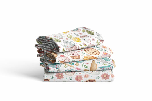Happy Kitchen Fabric Bundle Set - Shop now at American Fabric Prints
