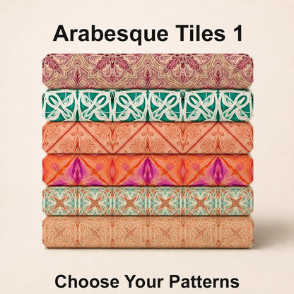Arabesque Tiles 1 Fabric Bundle Set - Shop now at American Fabric Prints