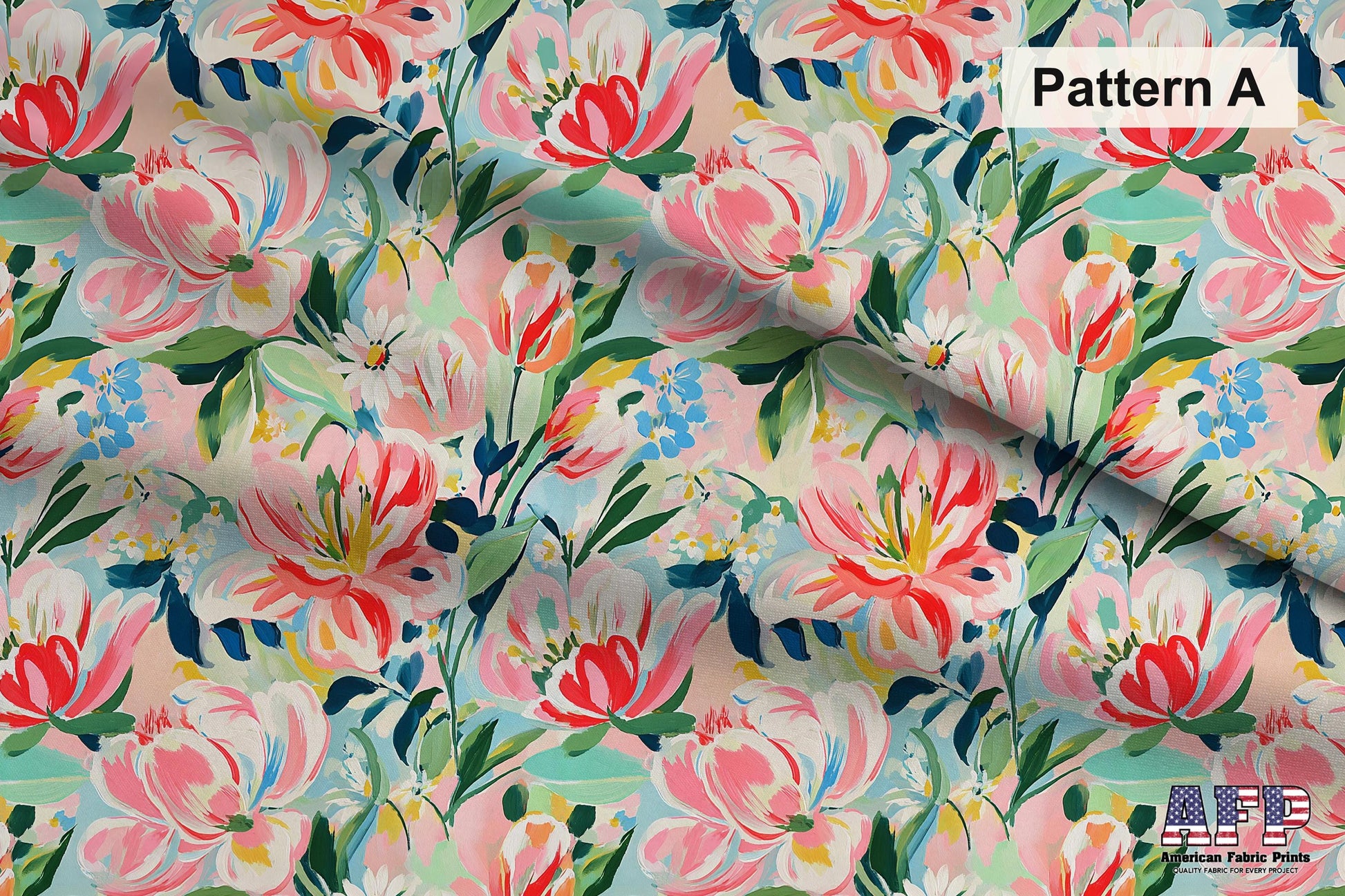 Preppy Tulips Fabric Bundle Set - Shop now at American Fabric Prints