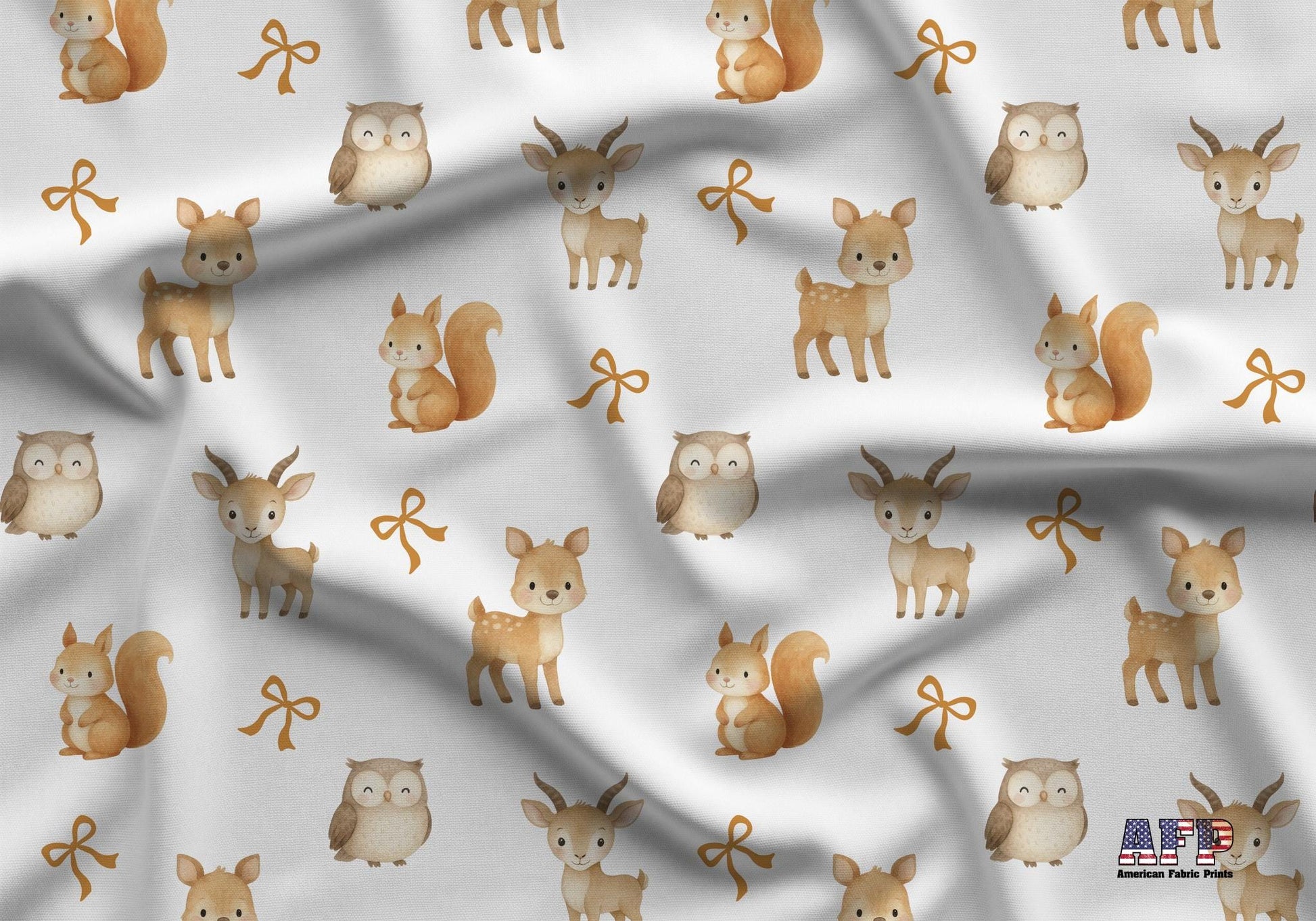 Little Wildlife Fabric - Shop now at American Fabric Prints