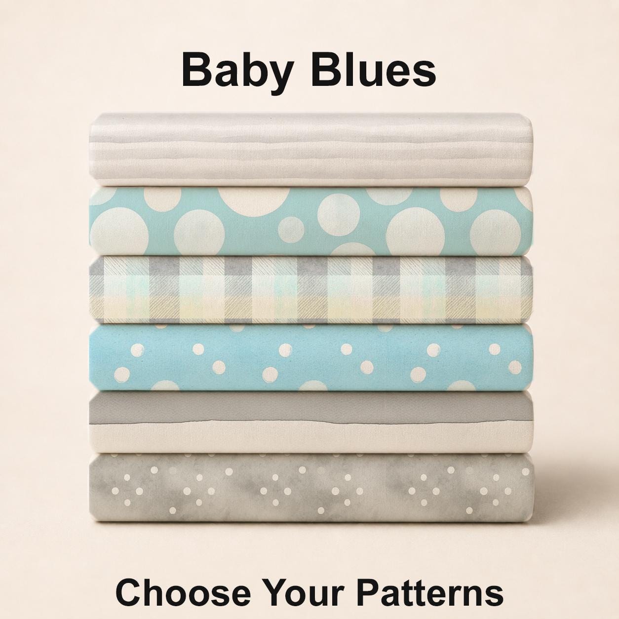 Baby Blues Fabric Bundle Set - Shop now at American Fabric Prints