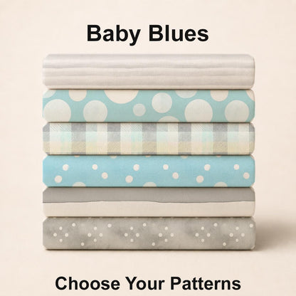 Baby Blues Fabric Bundle Set - Shop now at American Fabric Prints