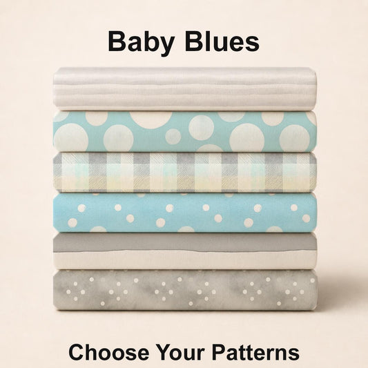 Baby Blues Fabric Bundle Set - Shop now at American Fabric Prints