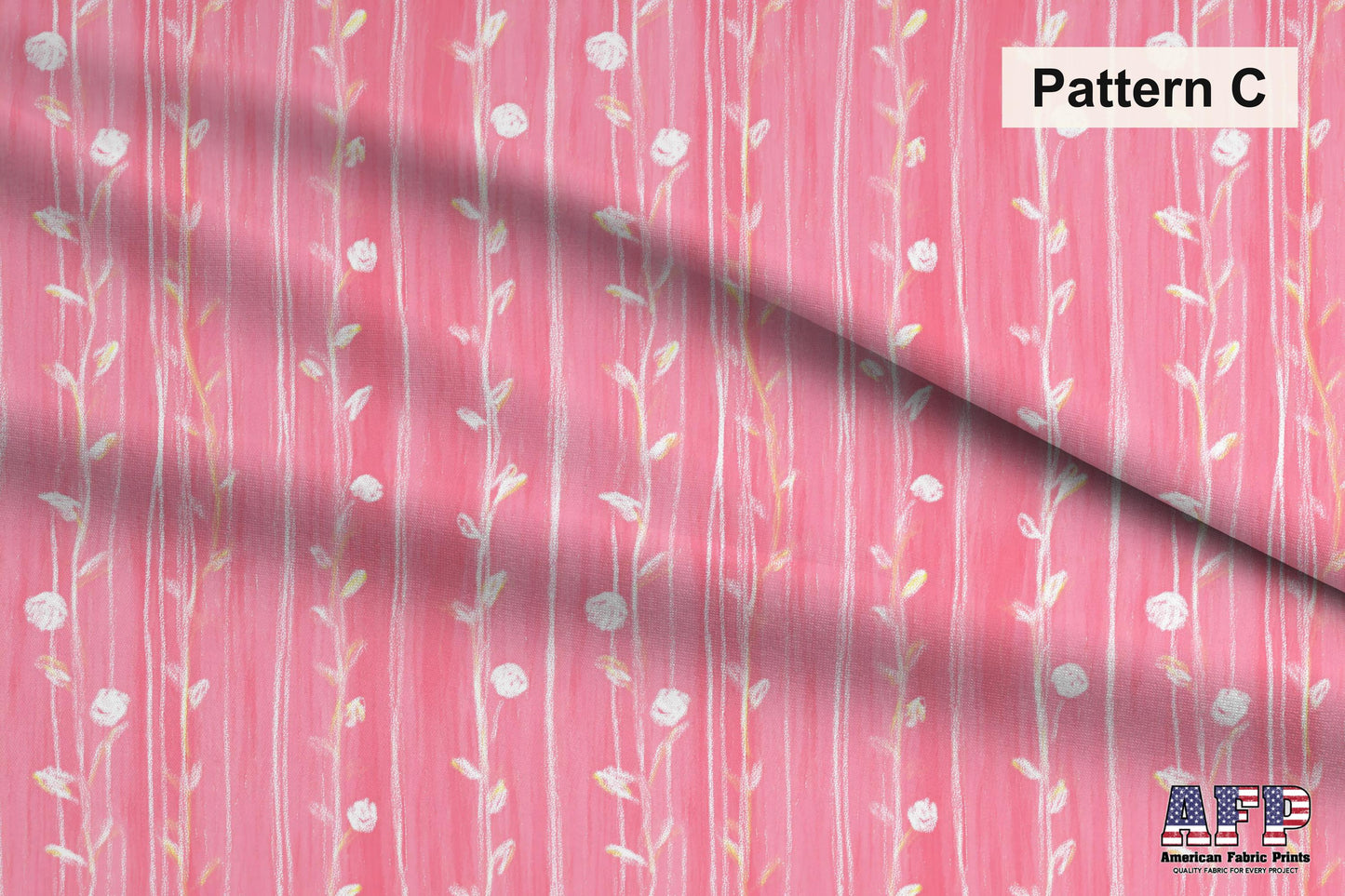 Sketchy Pink+Yellow Fabric Bundle Set - Shop now at American Fabric Prints