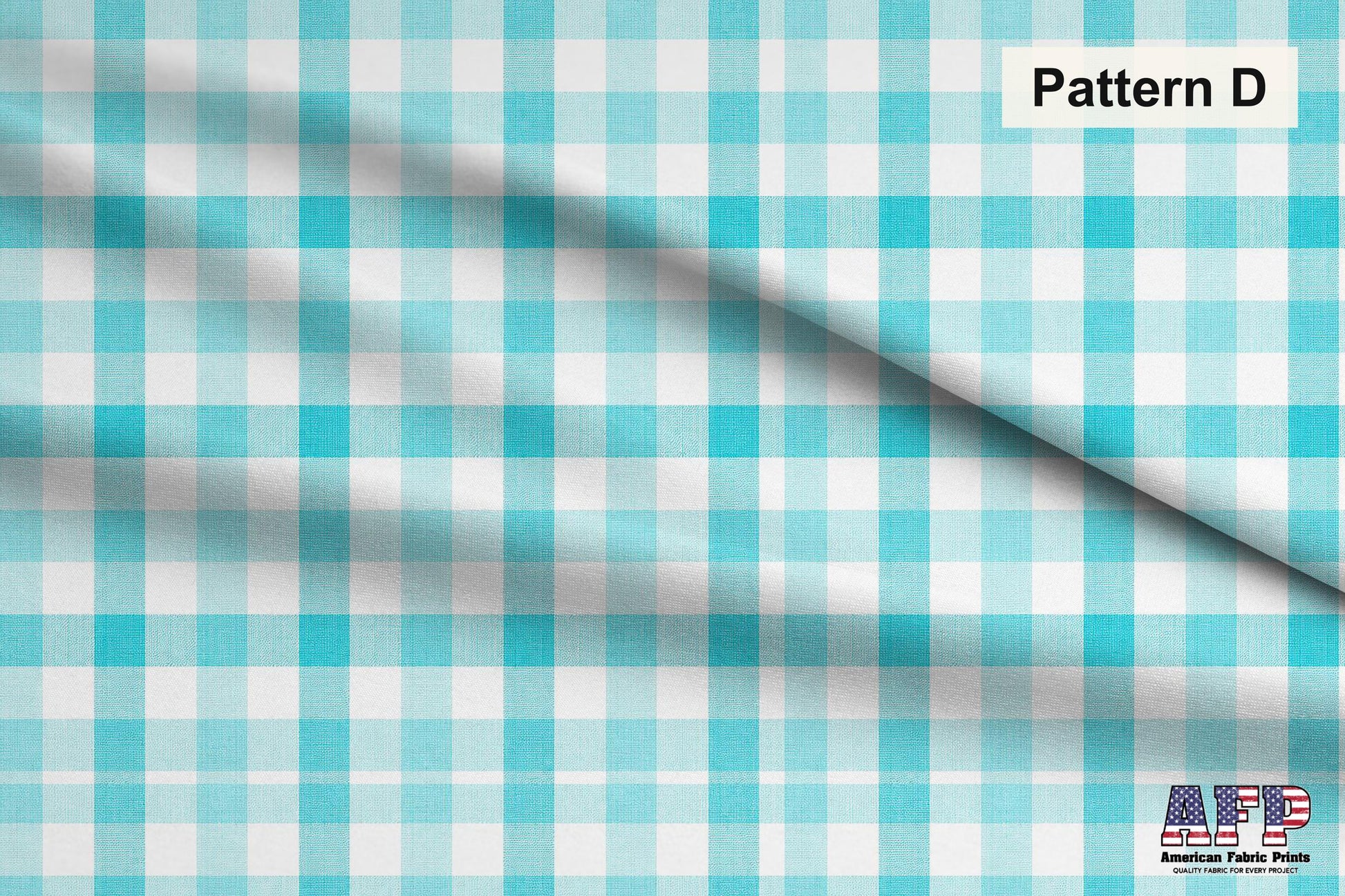 Azure Plaid 2 Fabric Bundle Set - Shop now at American Fabric Prints
