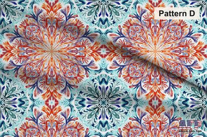 Arabesque Tiles 5 Fabric Bundle Set - Shop now at American Fabric Prints