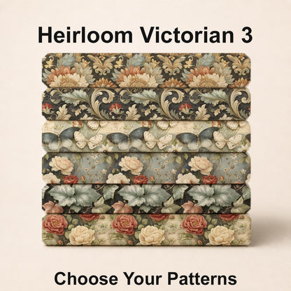 Heirloom Victorian 3 Fabric Bundle Set - Shop now at American Fabric Prints