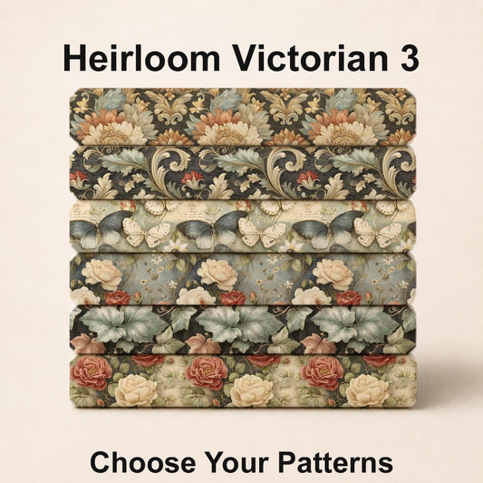 Heirloom Victorian 3 Fabric Bundle Set - Shop now at American Fabric Prints