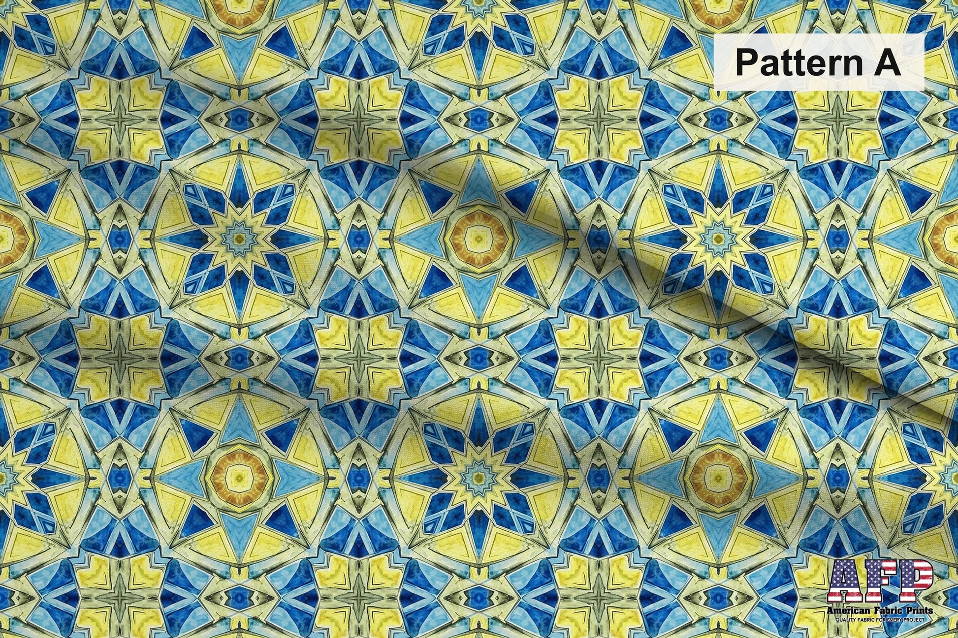 Arabesque Tiles 4 Fabric Bundle Set - Shop now at American Fabric Prints