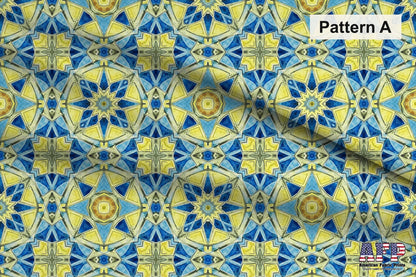 Arabesque Tiles 4 Fabric Bundle Set - Shop now at American Fabric Prints