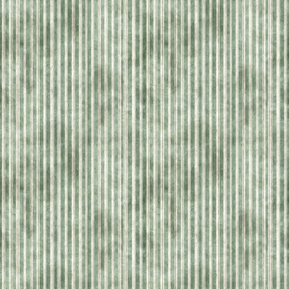Green Grunge Ticking Fabric - Shop now at American Fabric Prints