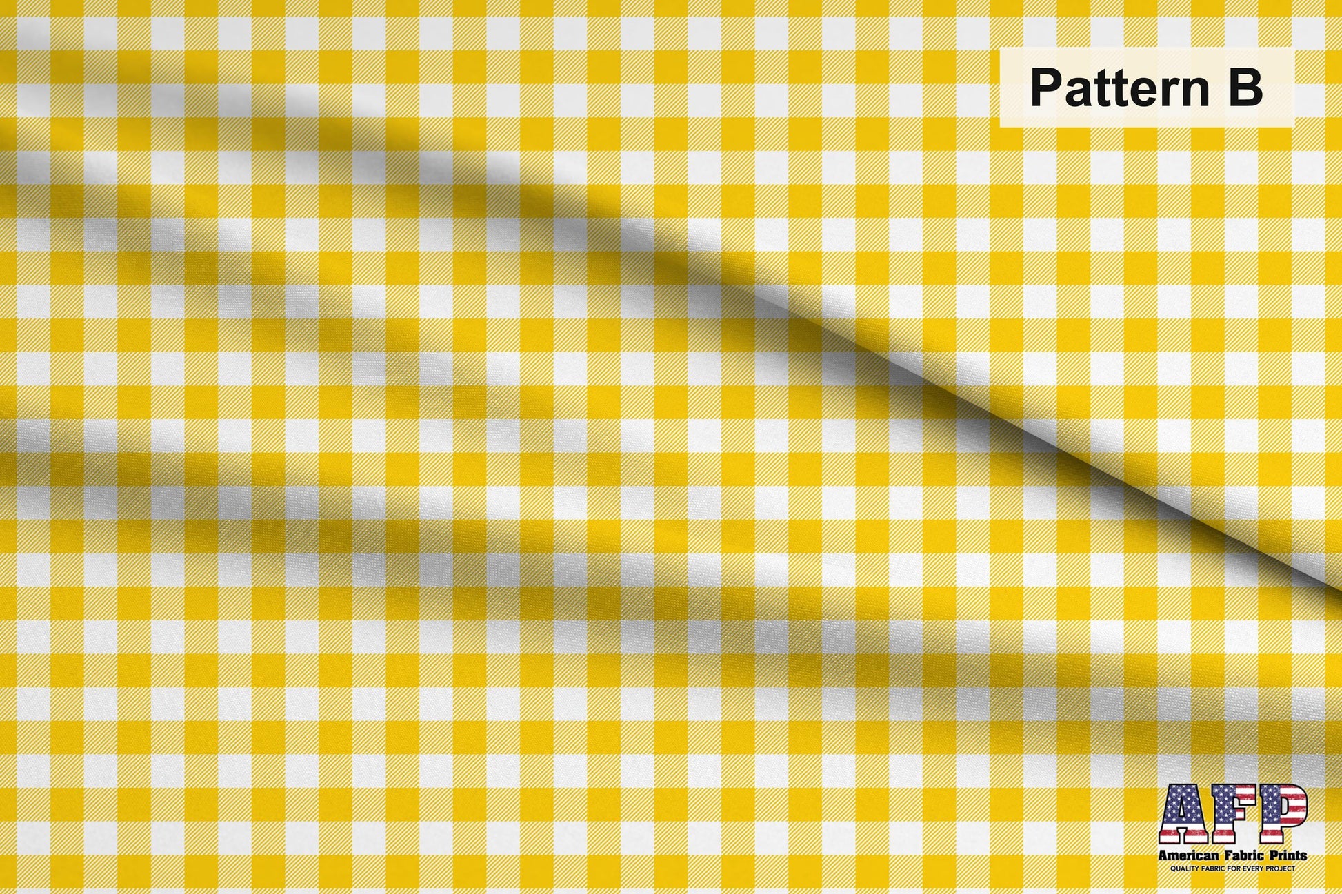 Lemon Plaid 2 Fabric Bundle Set - Shop now at American Fabric Prints