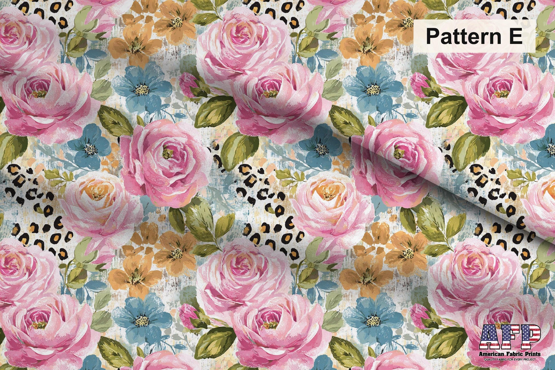 Animal Print Floral Fabric Bundle Set - Shop now at American Fabric Prints