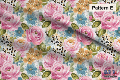 Animal Print Floral Fabric Bundle Set - Shop now at American Fabric Prints