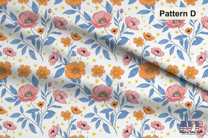 Abstract Floral Fabric Bundle Set - Shop now at American Fabric Prints