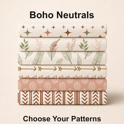 Boho Neutrals Fabric Bundle Set - Shop now at American Fabric Prints