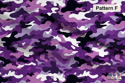 Digital Camo Set 1. Choose your patterns so you can disappear! Pattern F Shown. Shop now at American Fabric Prints.