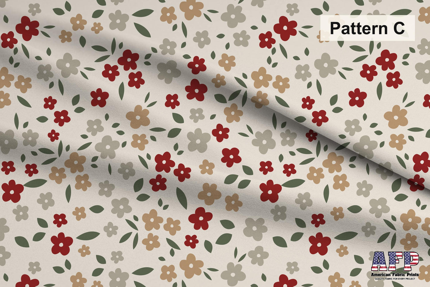 Christmas Florals Fabric Bundle Set - Shop now at American Fabric Prints