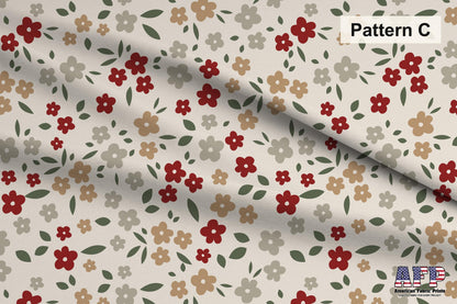 Christmas Florals Fabric Bundle Set - Shop now at American Fabric Prints