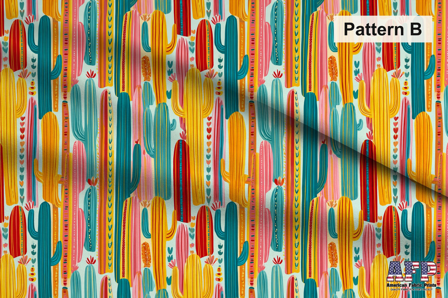 Painted Retro Boho Western Fabric Bundle Set - Shop now at American Fabric Prints