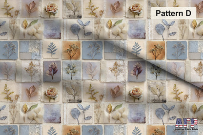 Farmhouse Cottagecore Patchwork Fabric Bundle Set - Shop now at American Fabric Prints