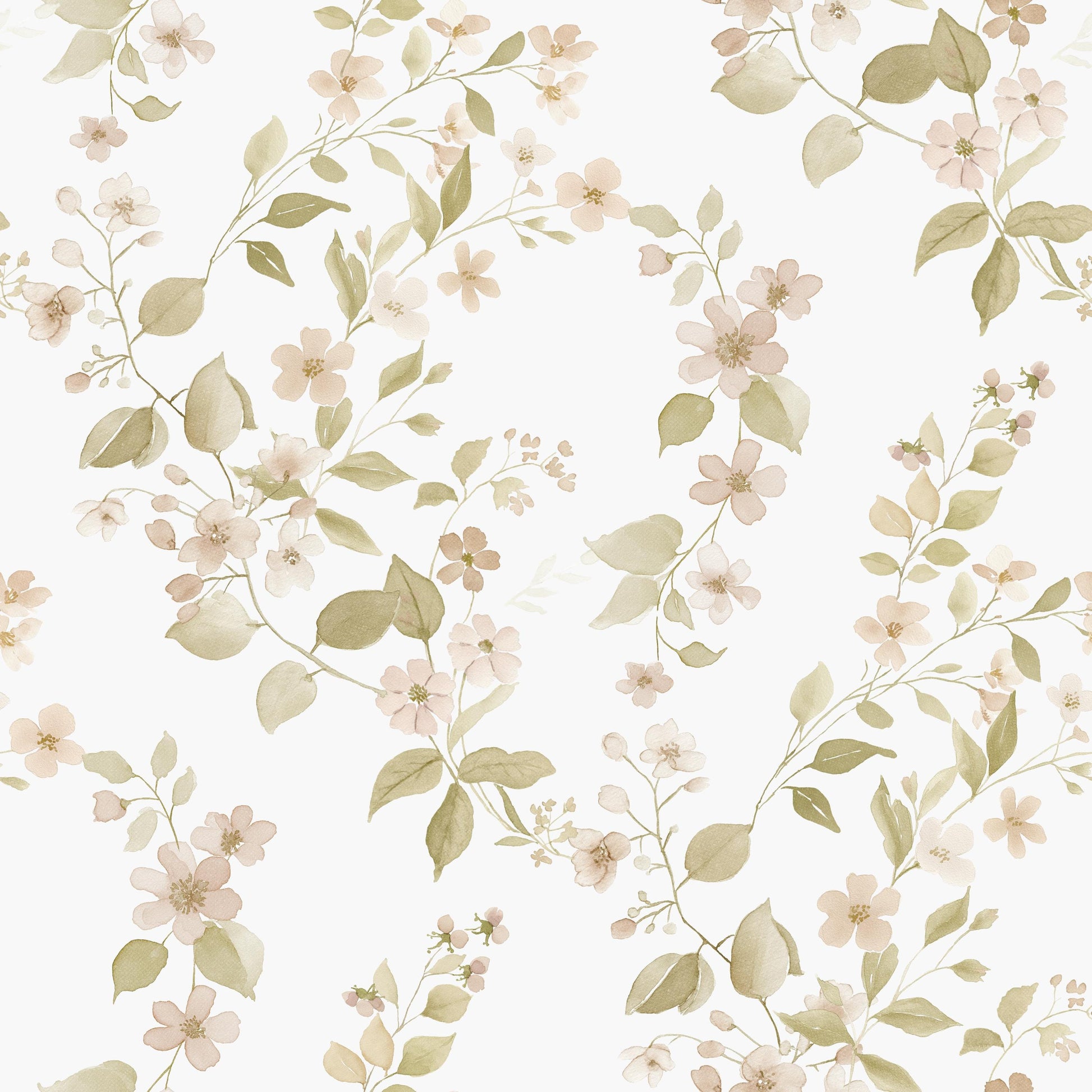 Botanical Vine Fabric - Shop now at American Fabric Prints