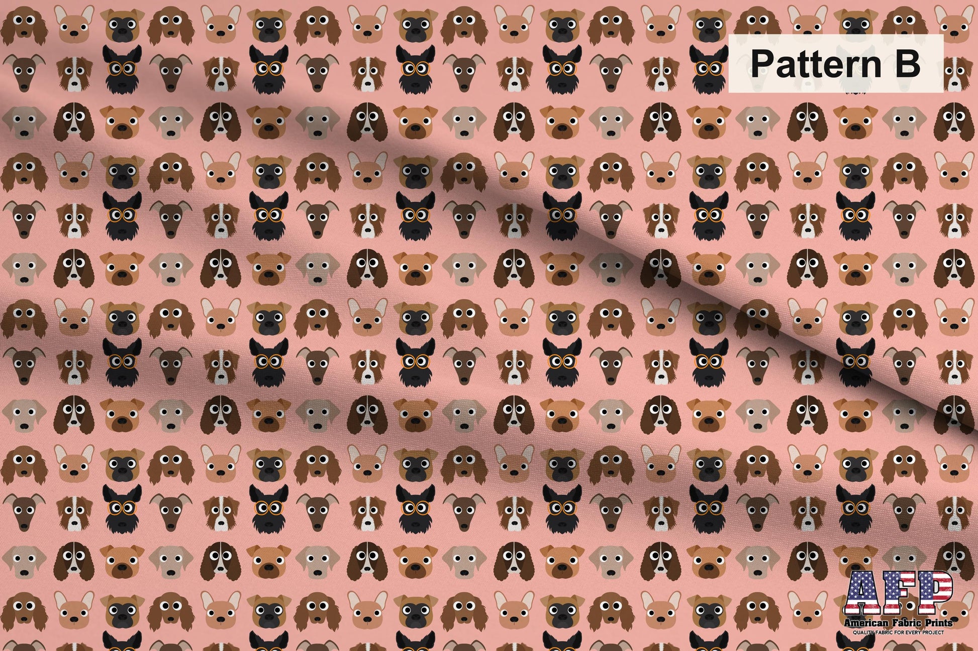 Cute Dog 2 Fabric Bundle Set - Shop now at American Fabric Prints