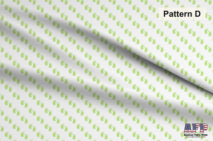 Baby Green 2 Fabric Collection. Choose Your Patterns. Pattern D Shown. Shop now at American Fabric Prints.