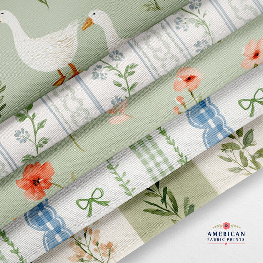 Petite Goose Fabric Bundle Set - Shop now at American Fabric Prints