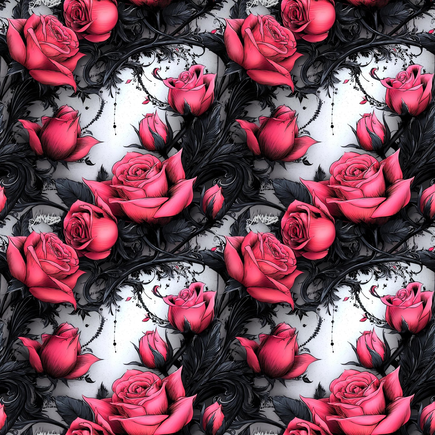Gothic Vines Fabric - Shop now at American Fabric Prints