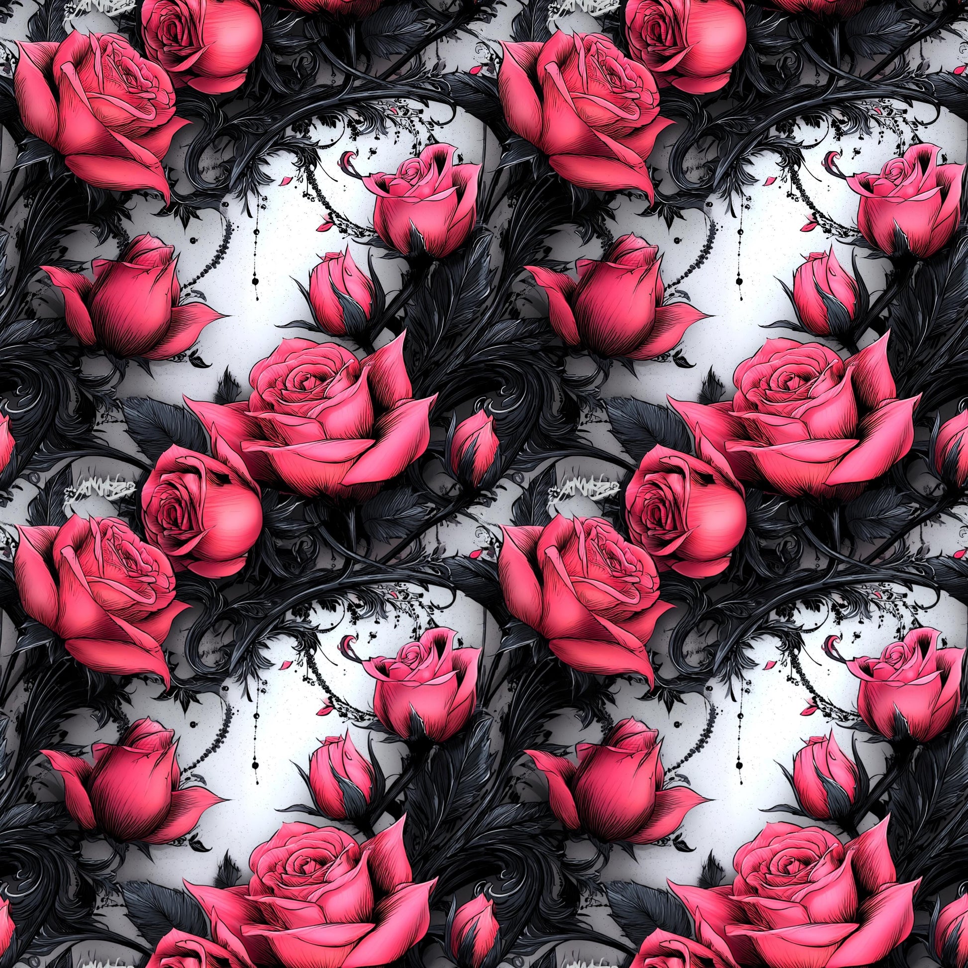 Gothic Vines Fabric - Shop now at American Fabric Prints