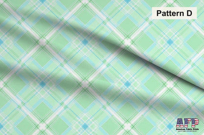 Newborn Plaid Fabric Bundle Set - Shop now at American Fabric Prints