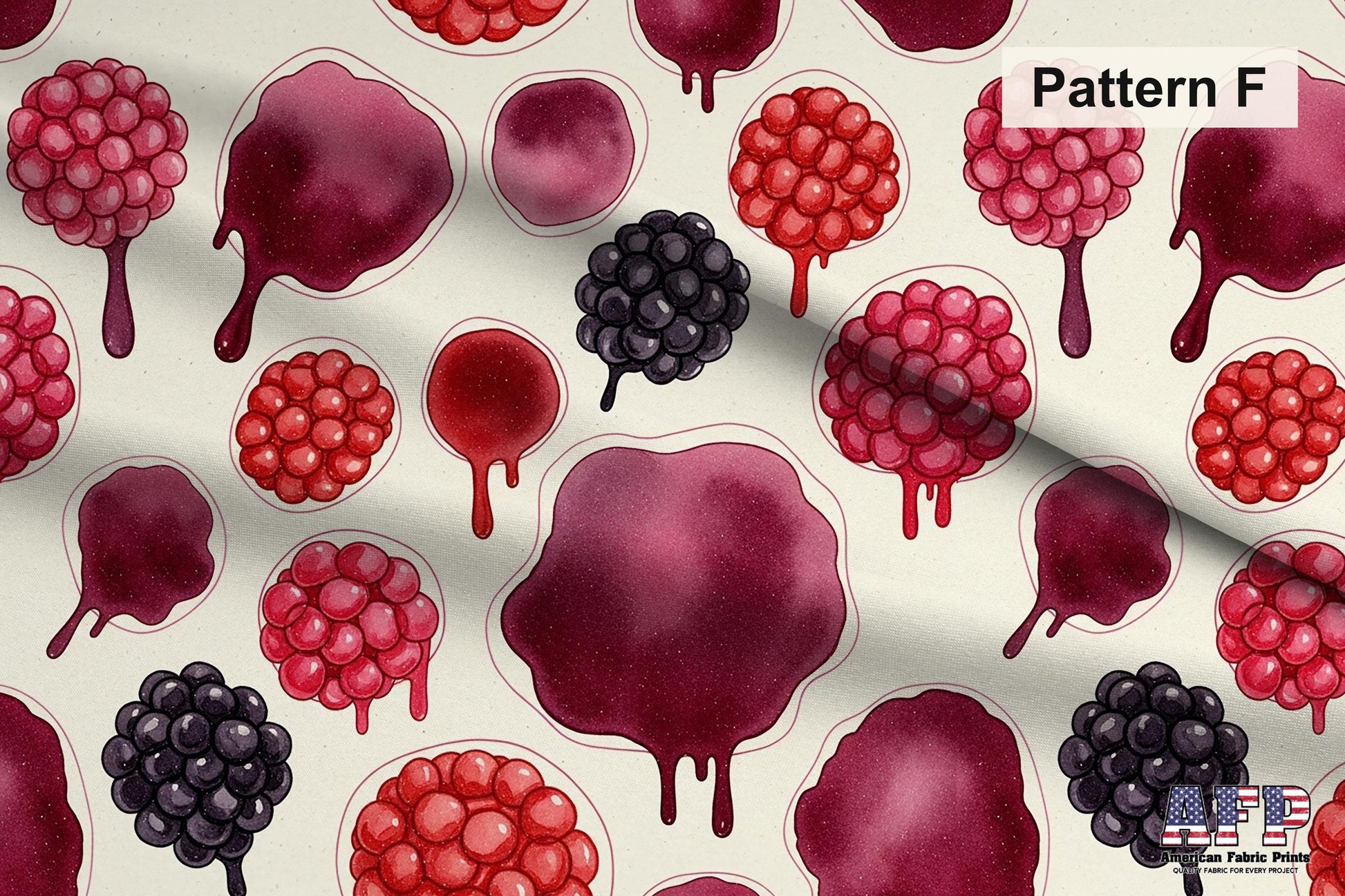 Berry Tie Dye Fabric Bundle Set - Shop now at American Fabric Prints
