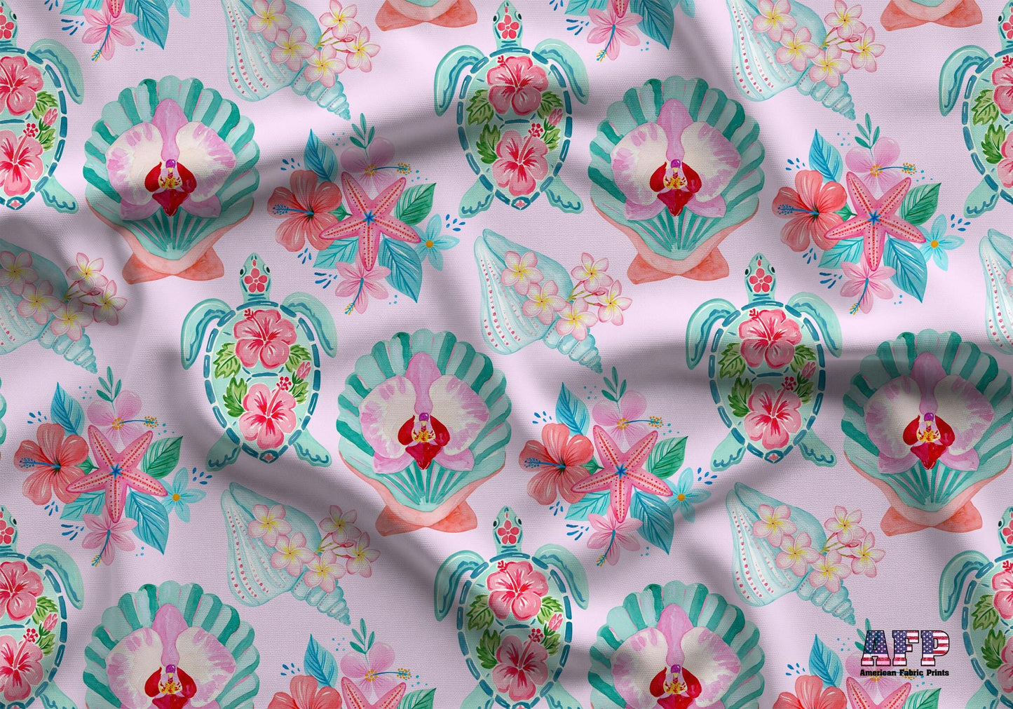 Coastal Coquette Fabric - Shop now at American Fabric Prints