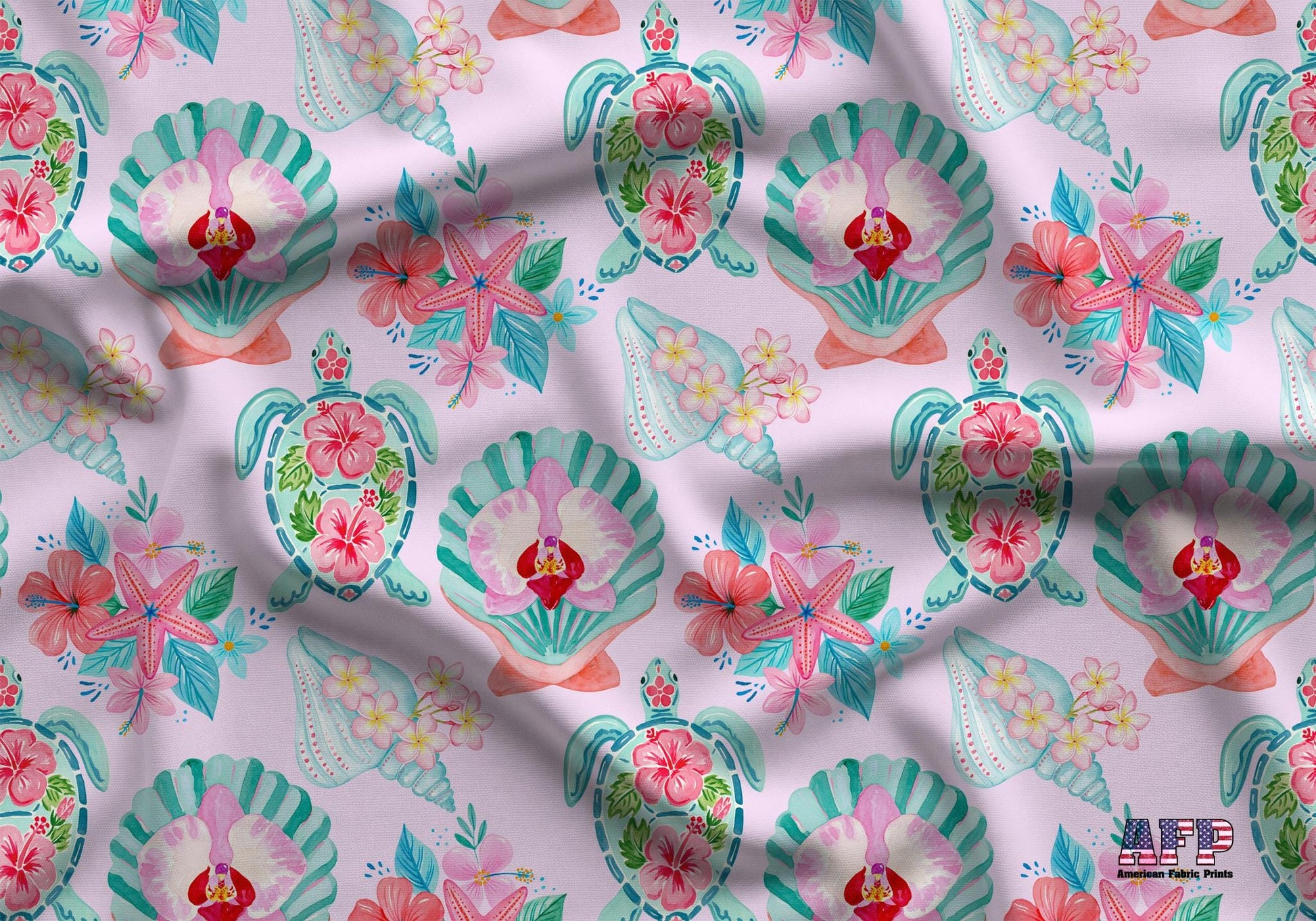 Coastal Coquette Fabric - Shop now at American Fabric Prints