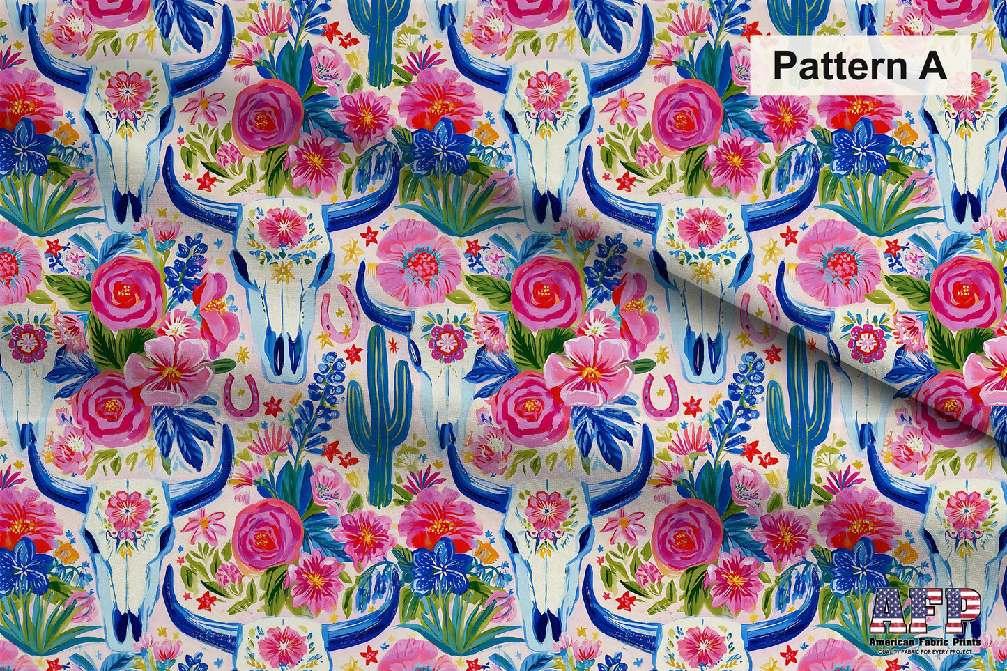 Bright Cowgirl Fabric Bundle Set - Shop now at American Fabric Prints