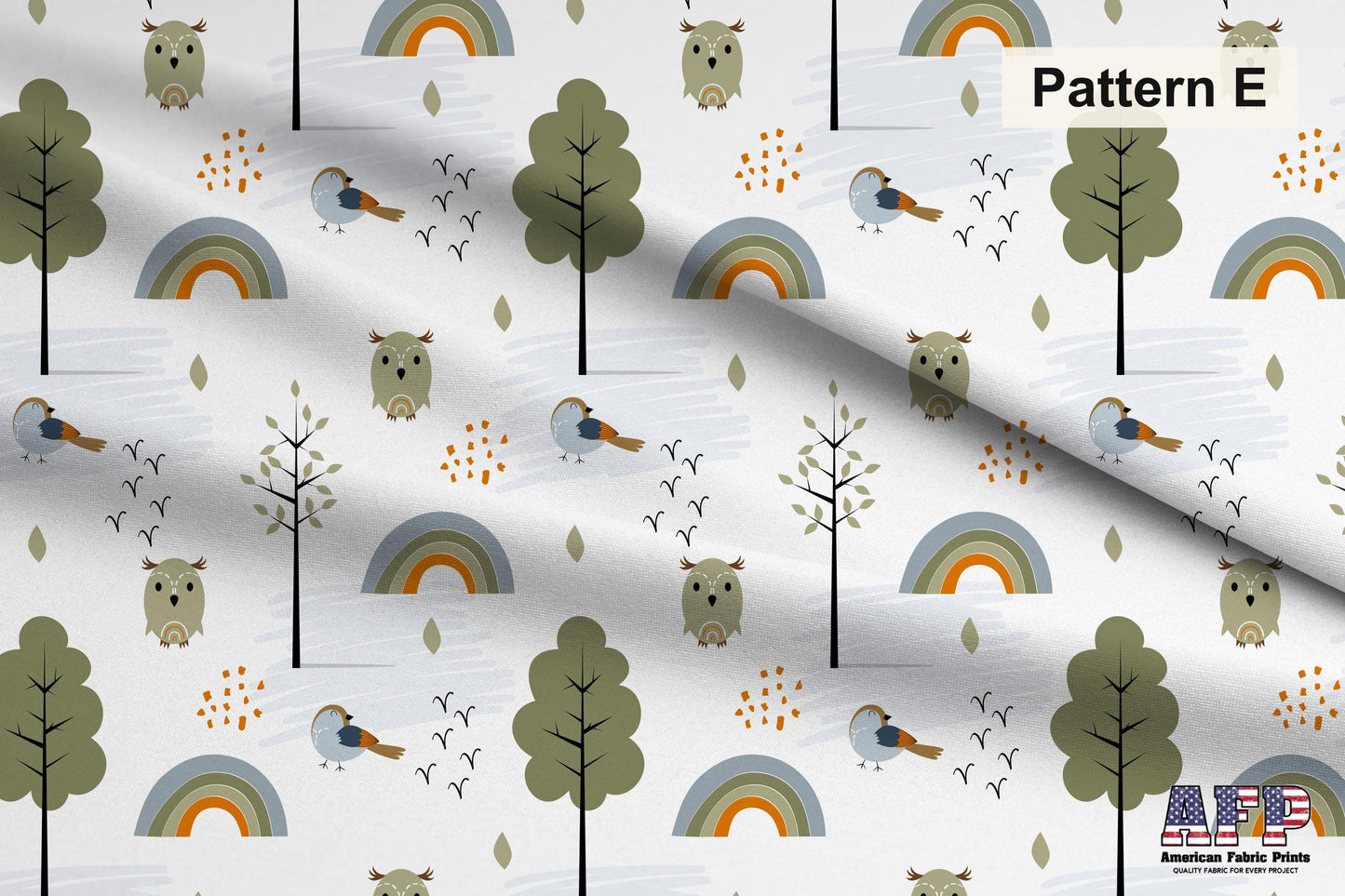Woodland Animals 4 Fabric Bundle Set - Shop now at American Fabric Prints