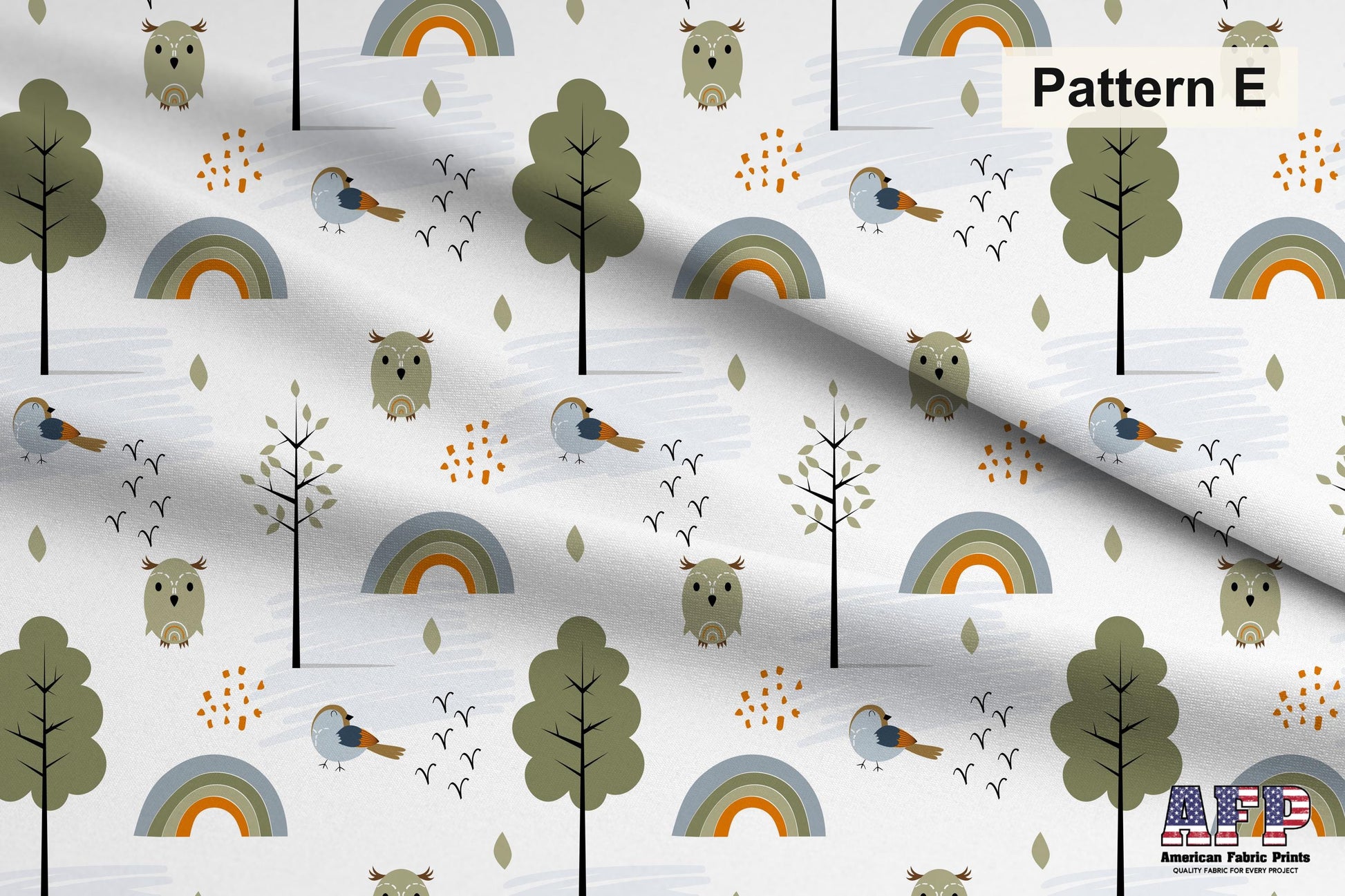 Woodland Animals 4 Fabric Bundle Set - Shop now at American Fabric Prints