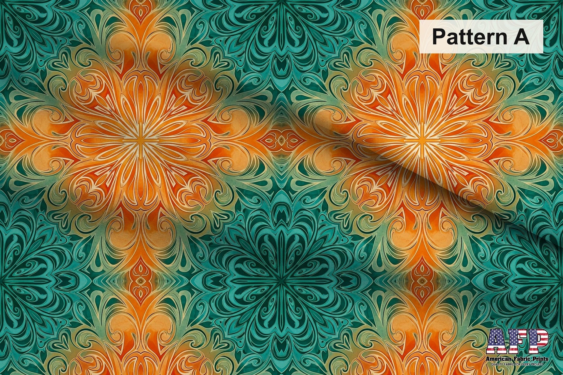 Arabesque Tiles 2 Fabric Bundle Set - Shop now at American Fabric Prints