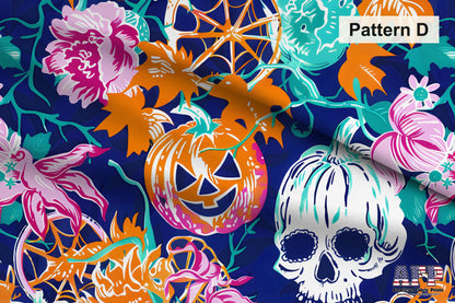 Preppy Bright Halloween Fabric Bundle Set - Shop now at American Fabric Prints