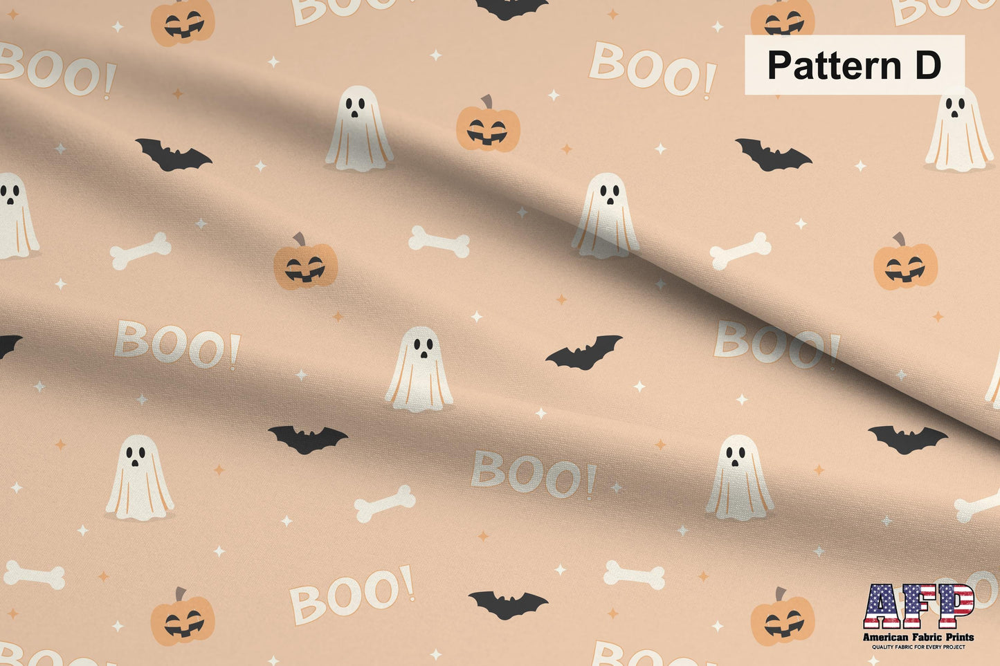 Retro Halloween in Blue Fabric Bundle Set - Shop now at American Fabric Prints
