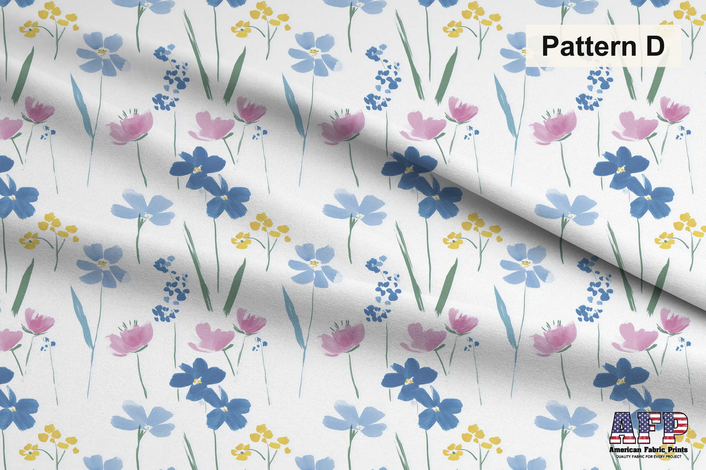 Boho Florals Fabric Bundle. Choose your Patterns. Pattern D. Shop now at American Fabric Prints.