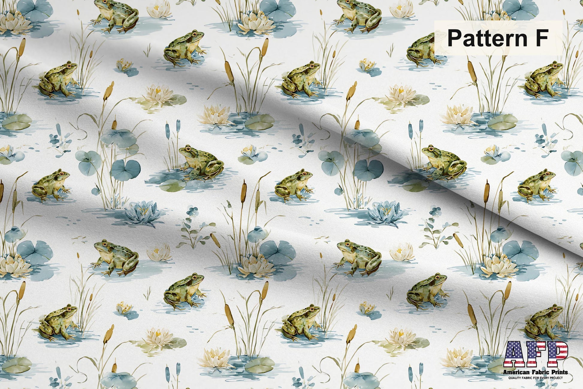 Watercolor Pond Fabric Bundle Set - Shop now at American Fabric Prints