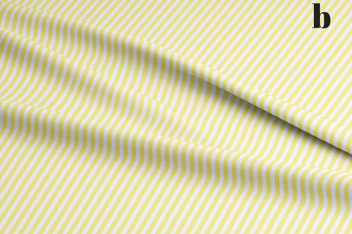 Yellow Striped Cotton Fabric. Shop now at American Fabric Prints.