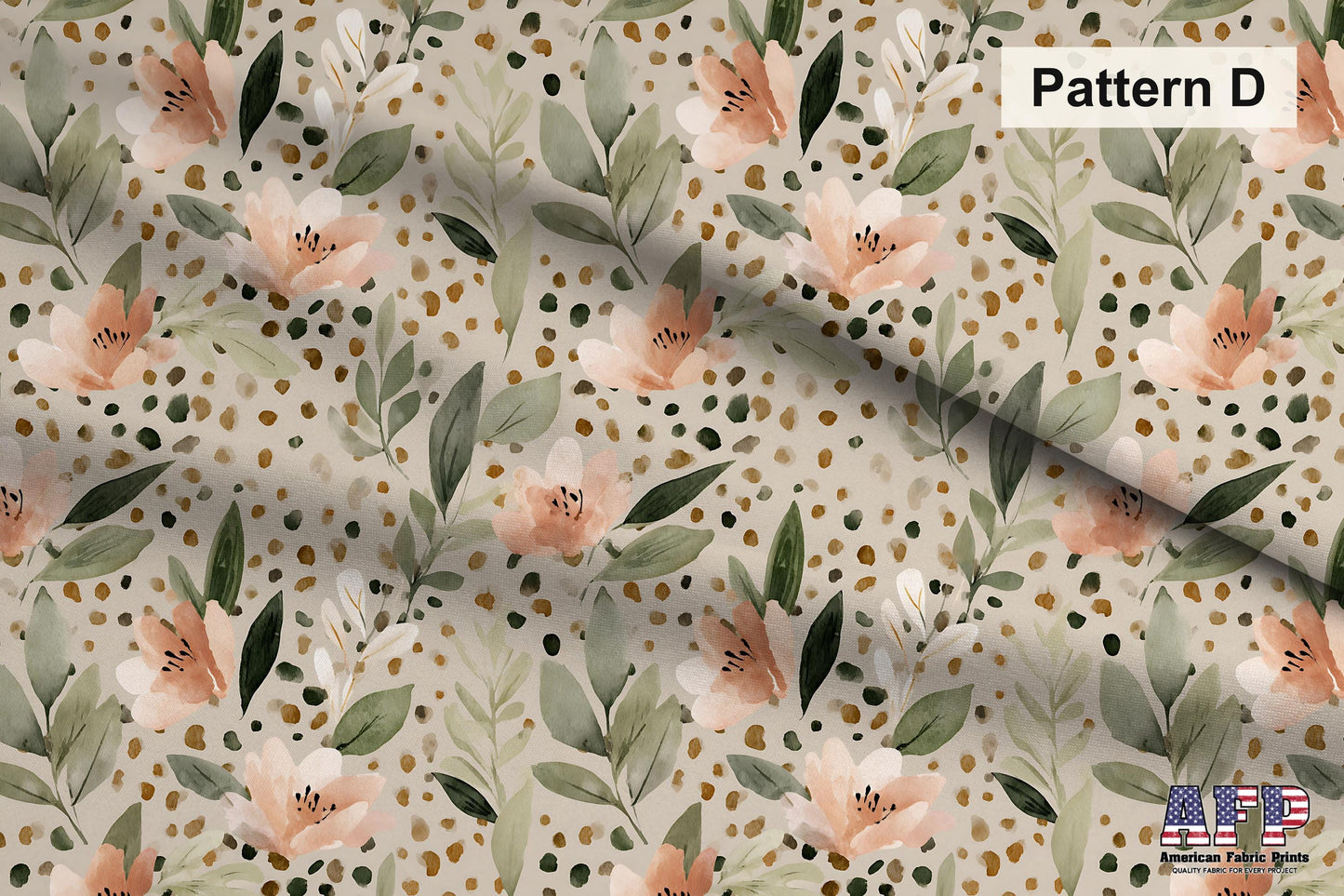 Pastel Boho Leopard Fabric Bundle Set - Shop now at American Fabric Prints