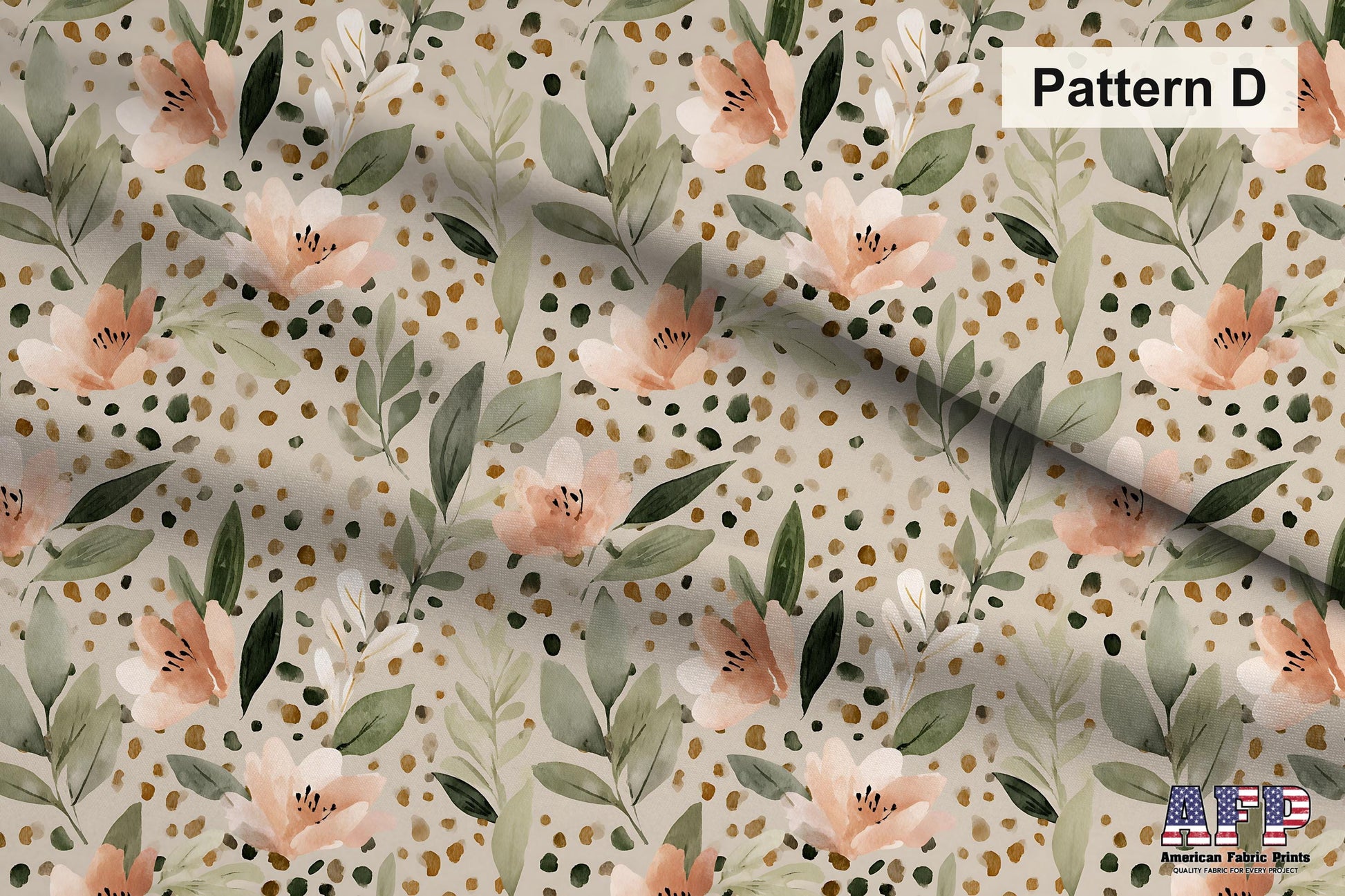 Pastel Boho Leopard Fabric Bundle Set - Shop now at American Fabric Prints