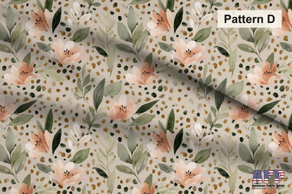 Pastel Boho Leopard Fabric Bundle Set - Shop now at American Fabric Prints