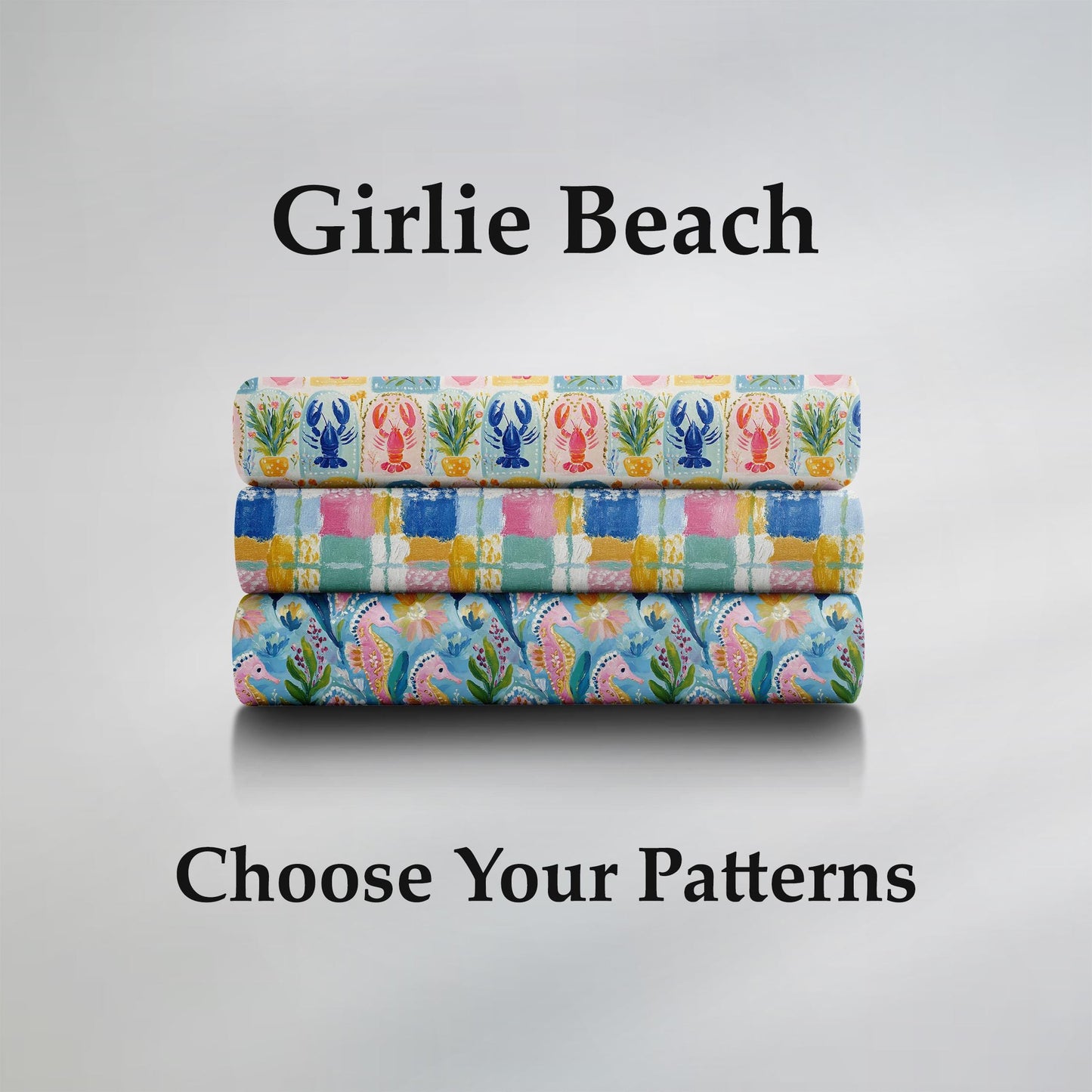 Girlie Beach Fabric Bundle Set - Shop now at American Fabric Prints